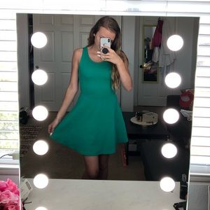 🚨EVERYTHING BOGO🚨Green A Line Dress